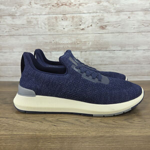 Peter Millar Hyperlight Apollo Mens Size 10 Blue White Casual Slip-on Sneakers